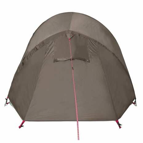Tunneltent 3-persoons waterdicht bruin 9