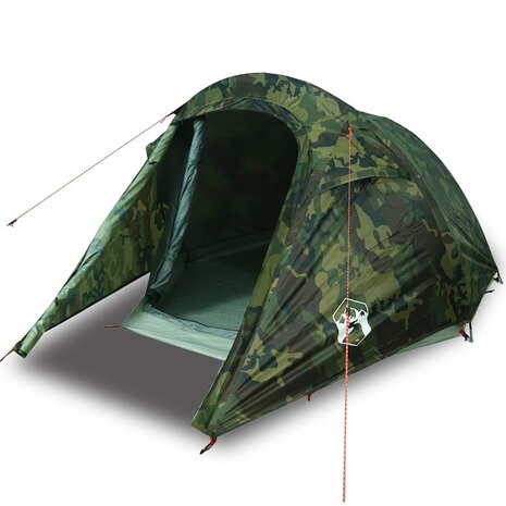 Tunneltent 3-persoons waterdicht camouflage 2