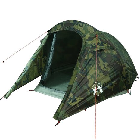 Tunneltent 2-persoons waterdicht camouflage 4