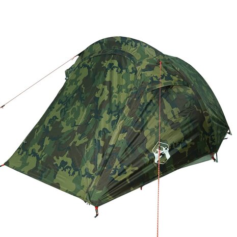 Tunneltent 2-persoons waterdicht camouflage 5