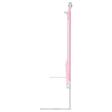 Bedhekje peuter 100x25 cm stof roze 5