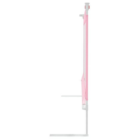 Bedhekje peuter 180x25 cm stof roze 5