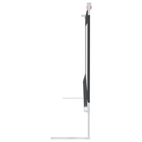 Bedhekje peuter 90x25 cm stof donkergrijs 5