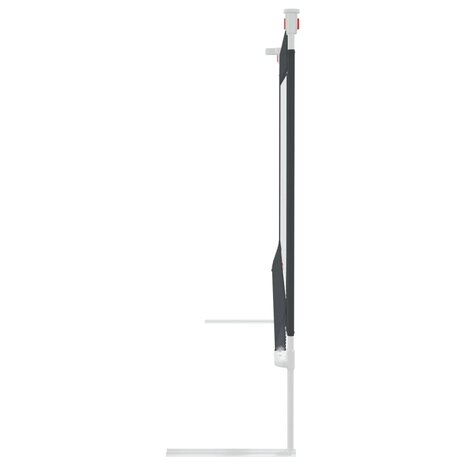 Bedhekje peuter 100x25 cm stof donkergrijs 5