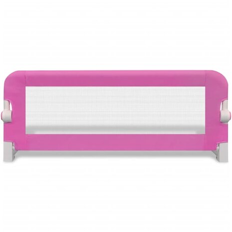 Kinderbedhekjes 2 st 102x42 cm roze 4