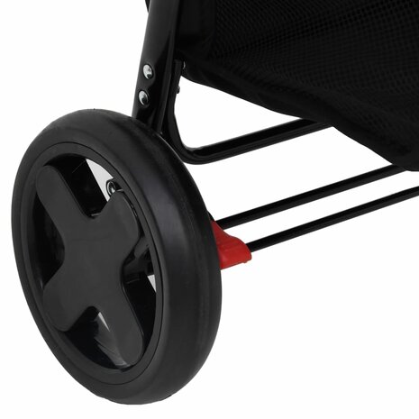Kinderwagen 2-in-1 staal antracietkleurig 10