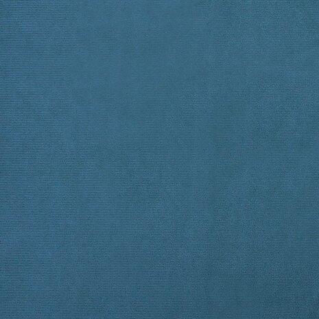 Kinderbank 50x40x26,5 cm fluweel blauw 6