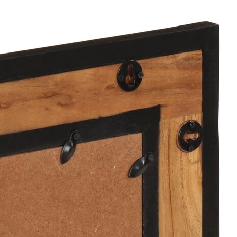 Badkamerspiegel 60x1x55 cm massief acaciahout 6