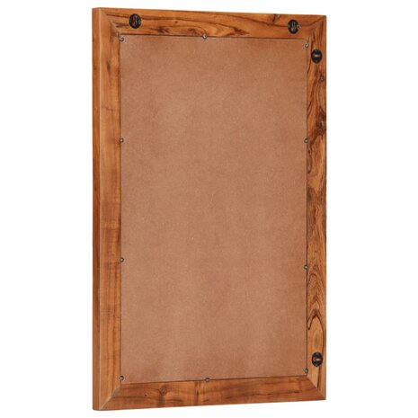 Badkamerspiegel 50x70 cm massief acaciahout en glas 3