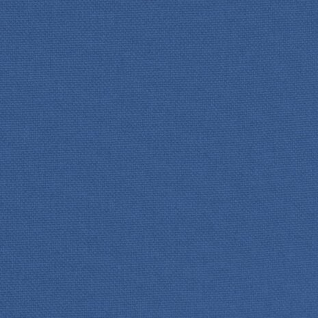 Kuipstoel met voetenbank stof blauw 7