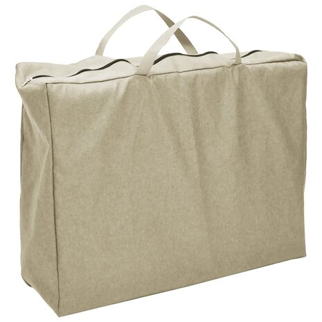 Babybox met matras linnen taupe 8