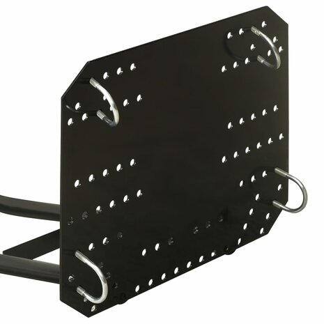 Sneeuwploeg voor ATV 115x38 cm zwart 7