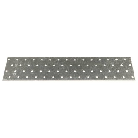 Platen geperforeerd 40 st 2 mm 300x80 mm gegalvaniseerd staal 4