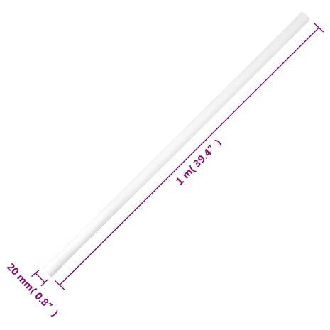 Kabelgoten Ø20 mm 10 m PVC 6