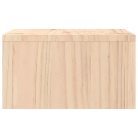 Monitorstandaard 50x27x15 cm massief grenenhout 7