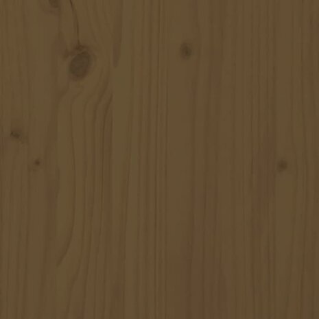 Monitorstandaard 100x27x15 cm massief grenenhout honingbruin 8