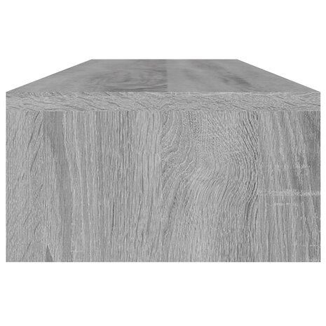 Monitorstandaard 100x24x13 cm bewerkt hout grijs sonoma eiken 5