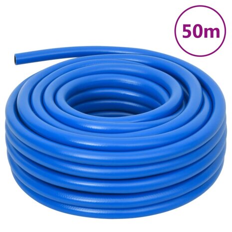 Luchtslang 0,7&apos;&apos; 50 m PVC blauw 5
