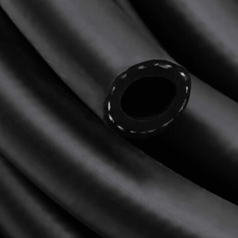 Luchtslang hybride 0,6&apos;&apos; 5 m rubber en PVC zwart 6