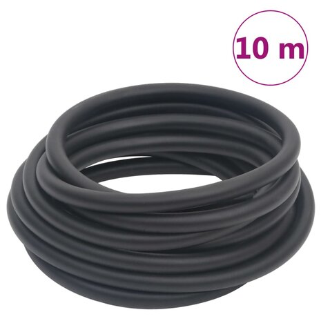 Luchtslang hybride 0,6&apos;&apos; 10 m rubber en PVC zwart 1