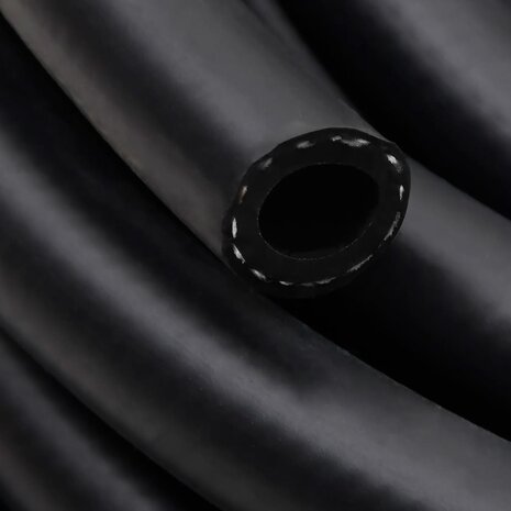 Luchtslang hybride 0,6&apos;&apos; 10 m rubber en PVC zwart 6