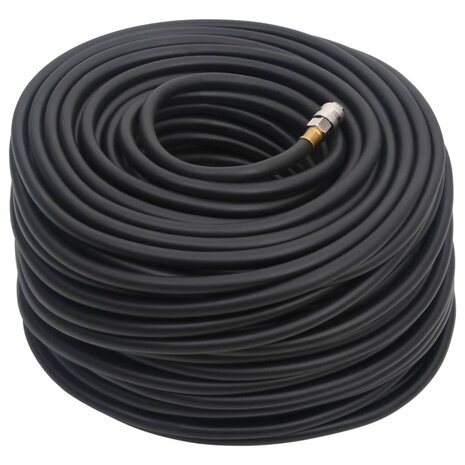 Luchtslang hybride 0,6&apos;&apos; 20 m rubber en PVC zwart 2