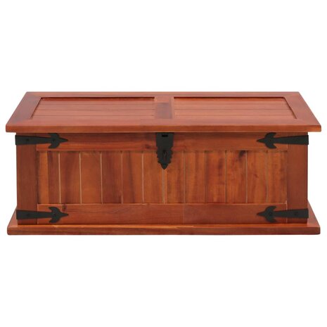 Opbergkist 60x25x22 cm massief acaciahout 2