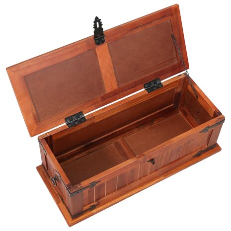Opbergkist 60x25x22 cm massief acaciahout 5