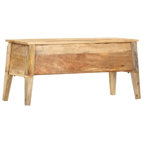 Opbergbox 99x35x48 cm massief mangohout 9