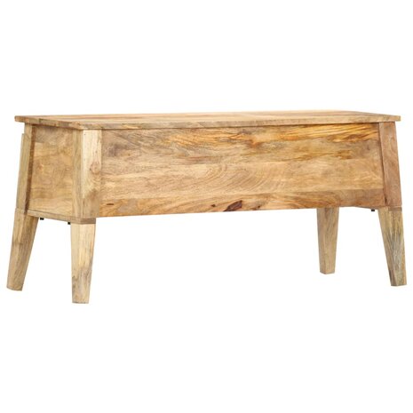 Opbergbox 99x35x48 cm massief mangohout 10