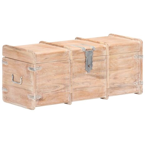 Opbergkist 90x40x40 cm massief acaciahout 12
