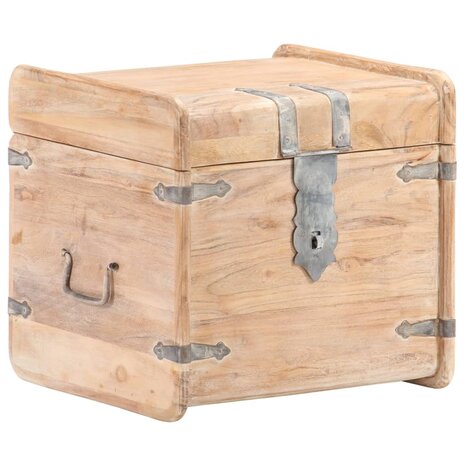 Kist 40x40x40 cm massief acaciahout 1