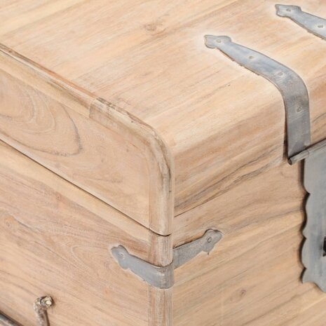 Kist 40x40x40 cm massief acaciahout 7