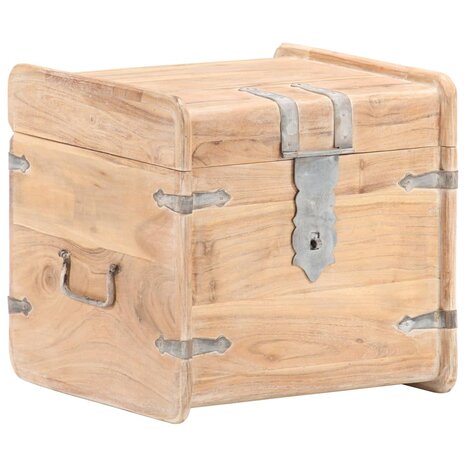 Kist 40x40x40 cm massief acaciahout 12