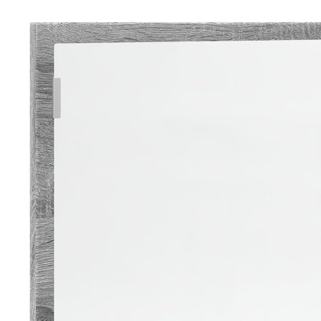 Badkamerspiegel 100x8,5x37 cm bewerkt hout grijs sonoma eiken 9