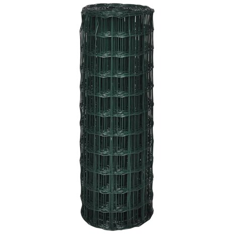 Euro hek 10x1,2 m staal groen 3