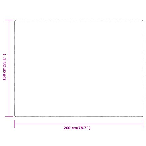 Deken 150x200 cm polyester woestijnmist 5