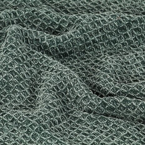 Plaid 125x150 cm katoen donkergroen 5