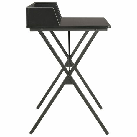 Bureau 80x50x84 cm zwart 3