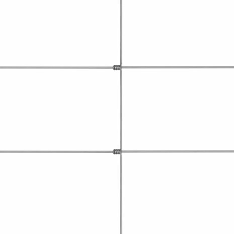 Hek 50x1,25 m gegalvaniseerd staal zilverkleurig 3