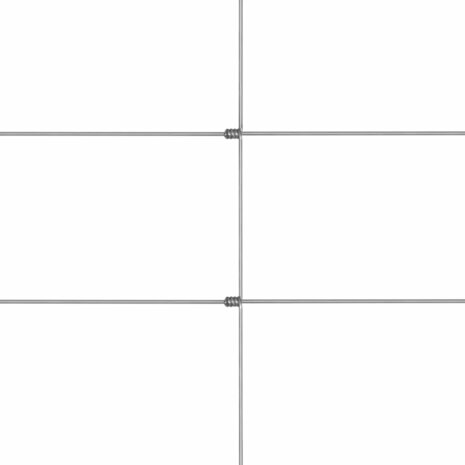 Hek 50x1,25 m gegalvaniseerd staal zilverkleurig 4