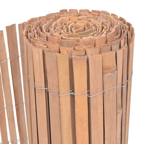 Scherm 100x600 cm bamboe 5
