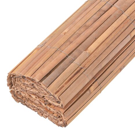 Scherm 100x600 cm bamboe 6