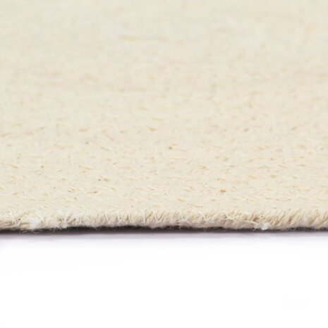 Placemats 6 st rond 38 cm katoen natuurlijk  4