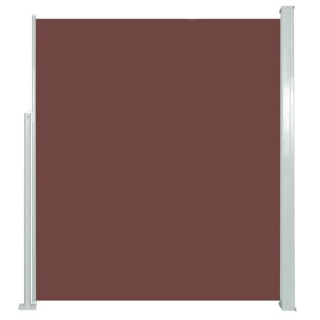 Zijluifel uittrekbaar 160x500 cm bruin 2