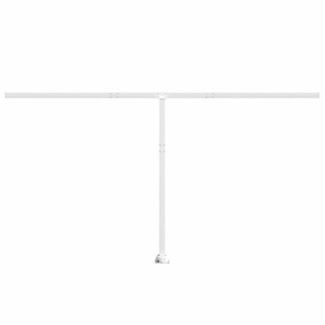Luifelpaalset 450x245 cm ijzer wit  3