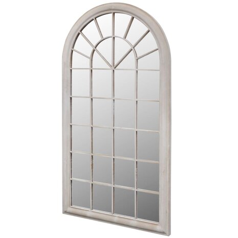 Tuinspiegel rustiek boogvormig 60x116 cm 1