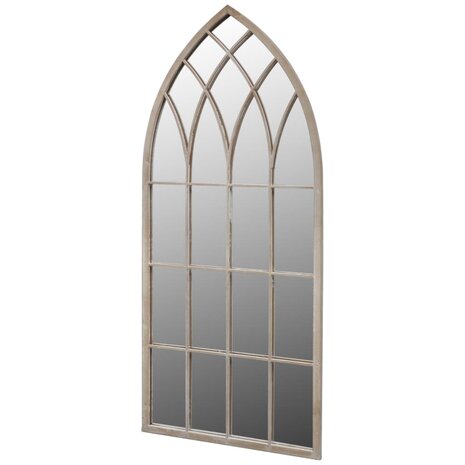 Tuinspiegel gotisch boogvormig 50x115 cm 1