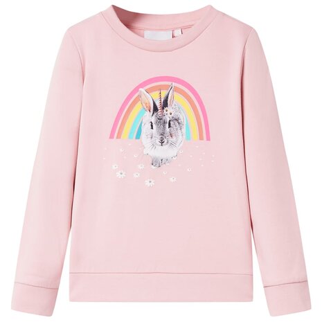 Kindertrui 128 lichtroze 1