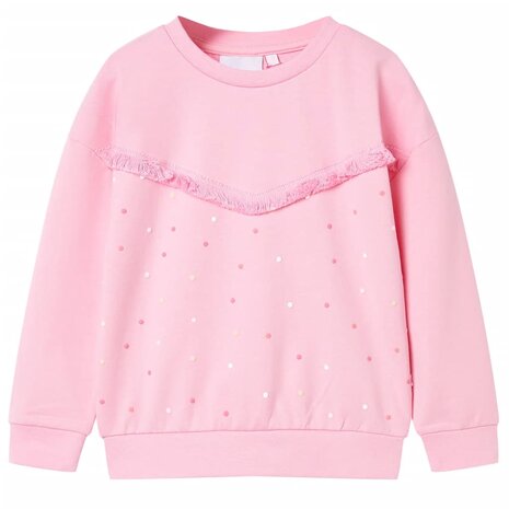 Kindertrui 116 roze 1